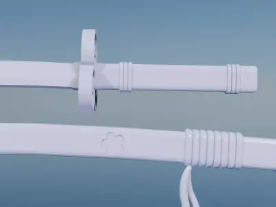 One Piece Katana Enma 3D model