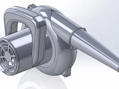 Dust Blower or Fan 3D model