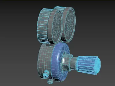 Pressure valve 3D model