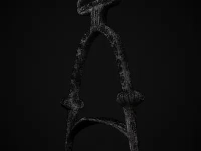 Anglo Scandinavian Stirrup 3D Print 3D print model