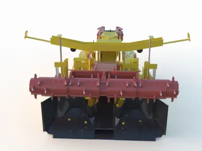 Anchor Digging Integrated Machine 3D model by elemachy2025