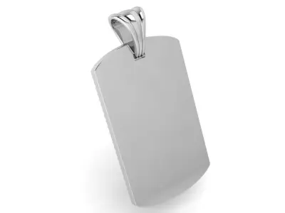 Military Style Ornamental Pendant 3771 3D print model