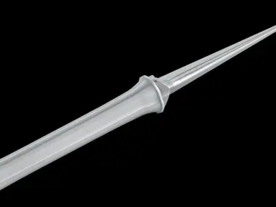 Angel Blade Low-poly 3D model