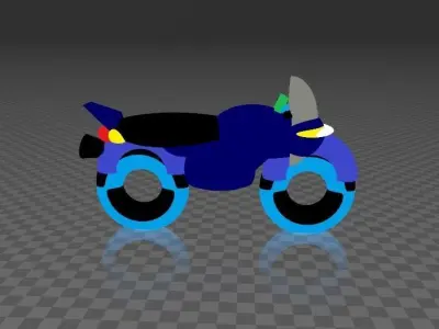 Future Bike 3D model purchase
