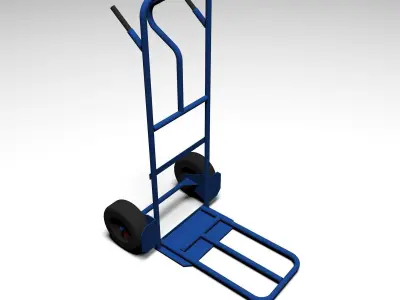 Handtruck 3D model purchase
