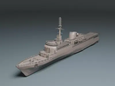 Navio-Escola Brasil - High Detail 3D Model For Resin Printing 3D print model
