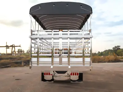 International 4700 Colombian Custom  3D model