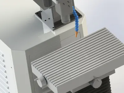 Laser welding impulse MANUAL mashine YAG Nd 3D model 3D model
