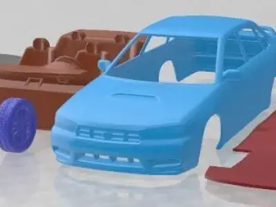 Subaru Legacy 1994 Printable Car 3D print model