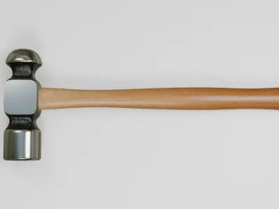 Cylinder Head Ball-Peen Hammer 3D model