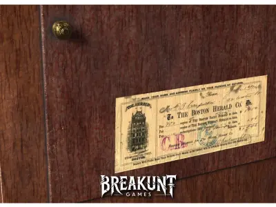 Easel Clock 1 - Clocks 1900s 3D model