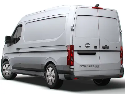 Nissan Interstar-e High Roof Van L2H2 2024 3D model