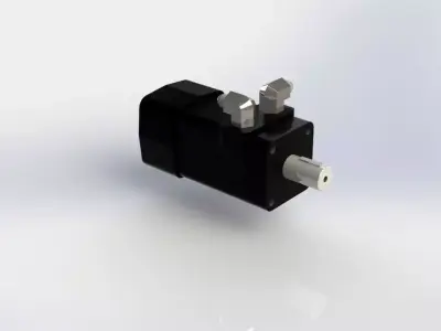Hydraulic Motor Free 3D model