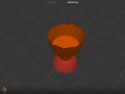 flower pod 3D model