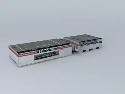 Velizy Saint Maclou Free 3D model
