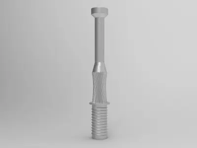Jor Msfix Bolt Low-poly 3D model