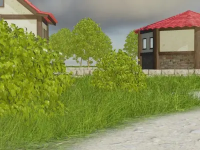 Mountain Village 3D model order