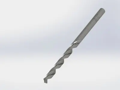 Drill Bit 3D model get