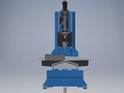 Vertical Drilling Milling Machine 3D model