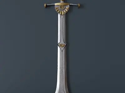 Fantasy Combat Knife 2 3D model