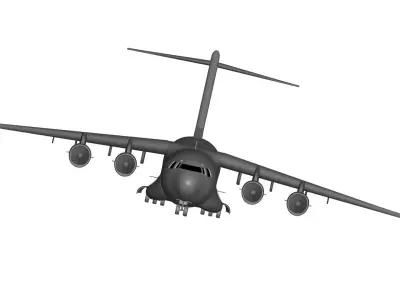 Boeing C-17 Globemaster III 3D model buy