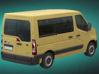 Nissan NV 400 Minivan L1H1 3D model