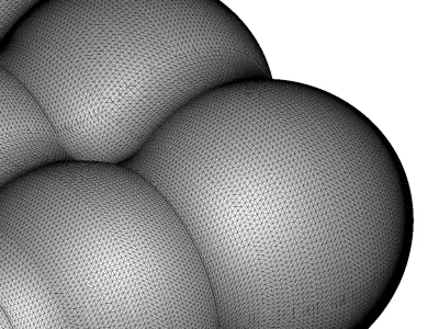 Exquisite Beach Resort Cushion 3D print model