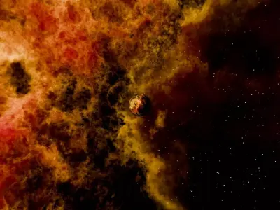 The Ignis Cataclysm Nebula HDRI 16k seamless 3D model