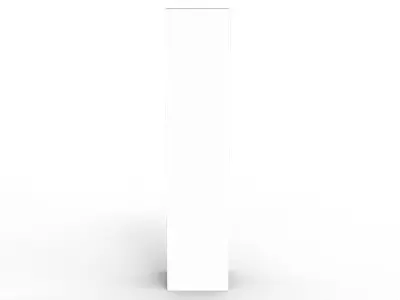 Tall Cabinet Low-poly 3D model