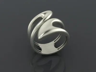 stl A-r-G file ring  3D print model