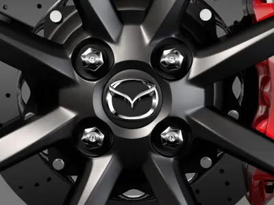 Mazda MX 5 Maita wheel 2017 3D model