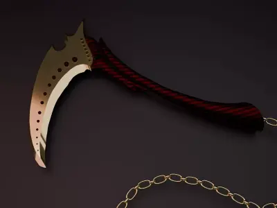 Blood Reaper  Low-poly 3D model