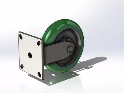 Rodizio FMX 82 BCE Schioppa Wheel 3D model