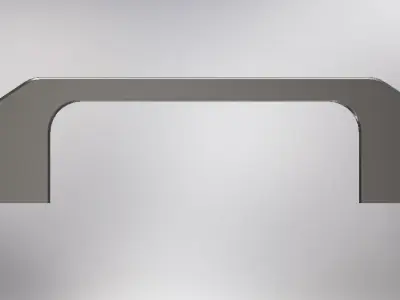 Cabinet U Handles 3D model