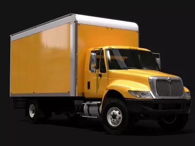 Durastar Box Truck 3D model