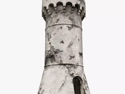 Medieval Tower 3D model get