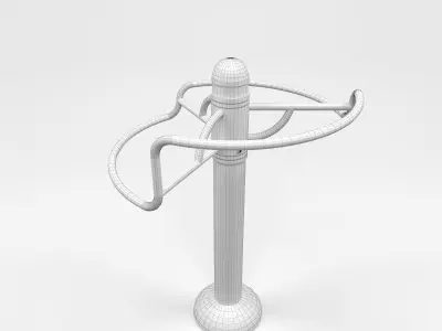 Gym Outdoor 3 3D model