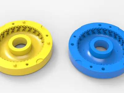 Mold for diecast military KAMA Scale 1 to 10 a 1 to 14 a 1 to 25 3D print model