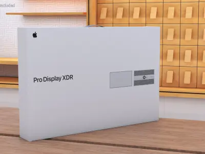 Box Pro Display XDR 3D model