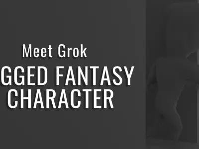The Grok man Free 3D model