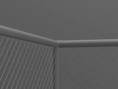 Simple Fence     FREE Free 3D model