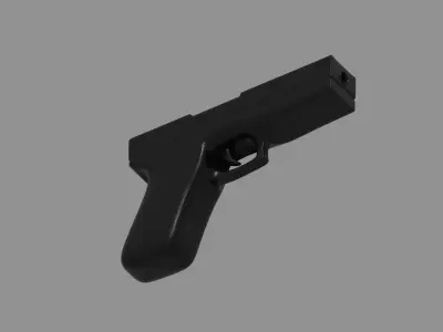Pistol Gun 3D model order