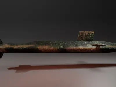 Ghost submarines 3D model