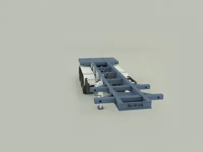 trailer model 161 3D model