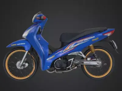 Thai Street motorcycle racer 3D print model