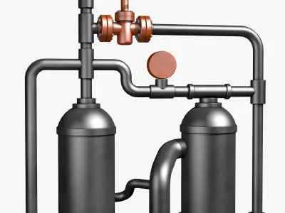 Industrial Storage Equipment 3D model purchase