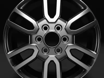 Alloy Rim 3D model