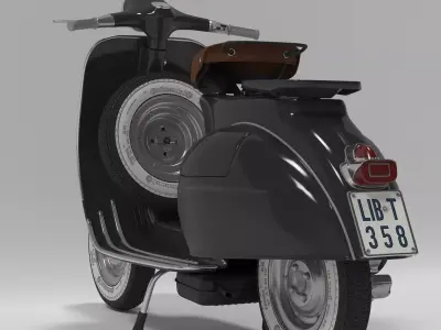 Vespa 02 3D model