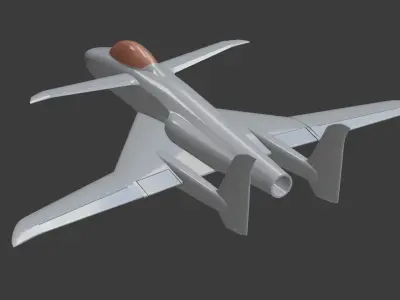 rutan ARES 3D print model