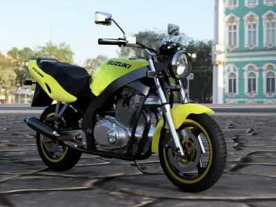 Suzuki GS500 - after 2000 3D model